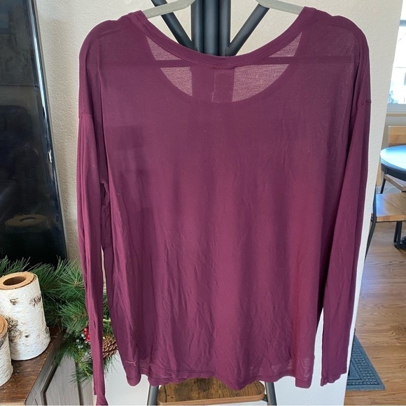 *2/$15* Slouchy PINK long sleeve - Picture 4 of 4